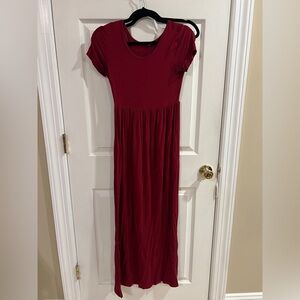 Super Soft Red Women's Dress